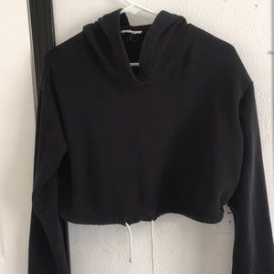 Hoodie crop top